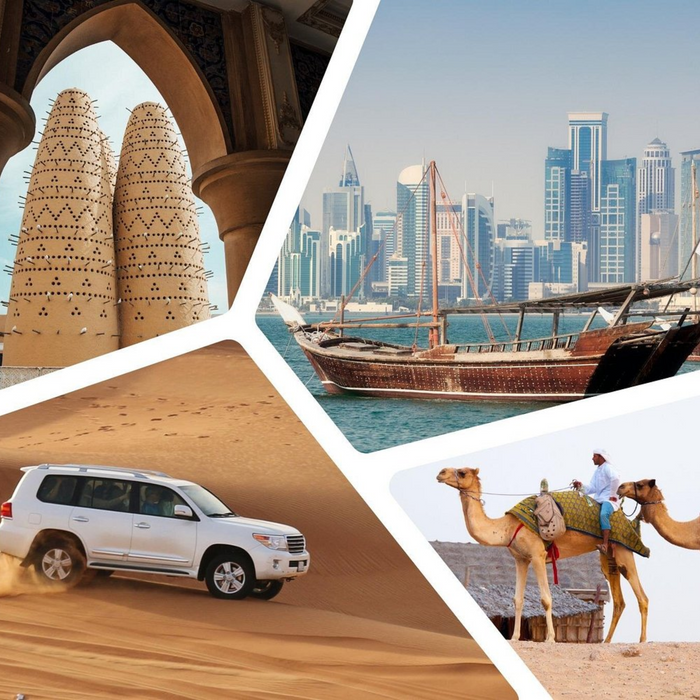 Dubai City Tour + Desert Safari + Dhow Cruise Dinner (Trio Offer)