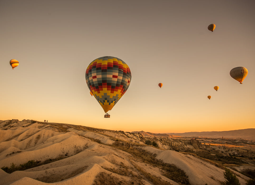 Sunrise Hot Air Balloon Ride with Breakfast & Desert Safari Adventure