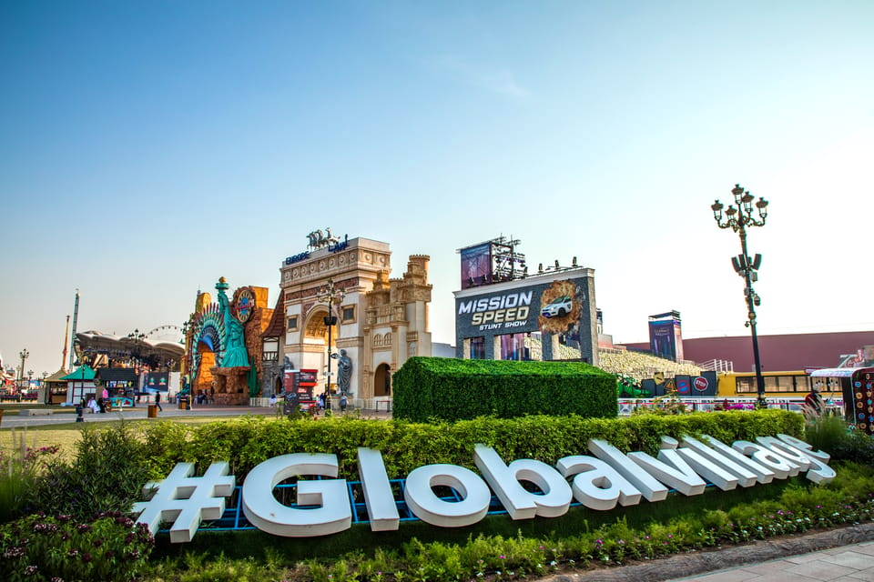 Global Village Entry Ticket – A Journey Through 90+ Cultures