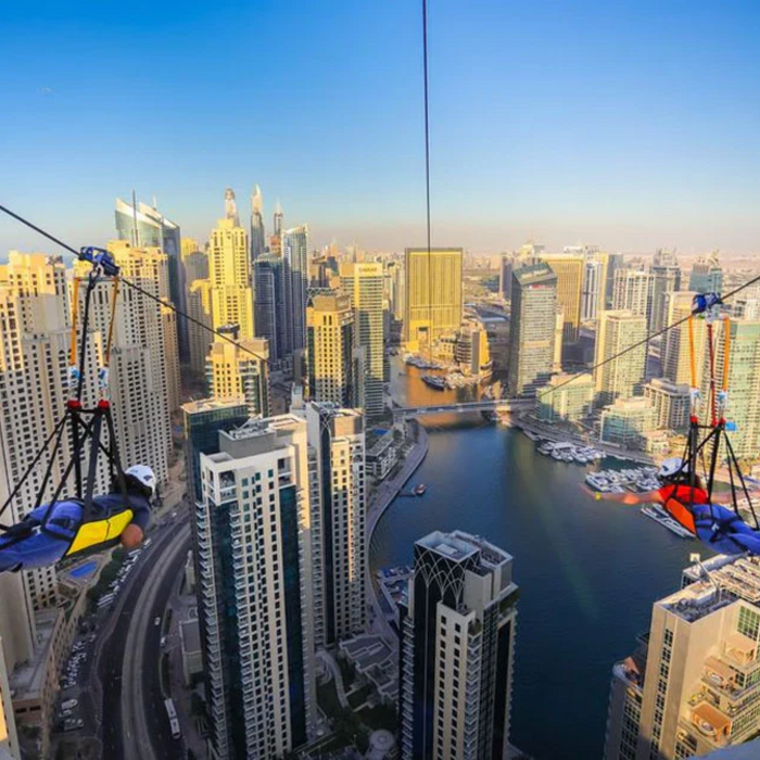 Dubai Marina Zipline Experience – The World’s Longest Urban Thrill