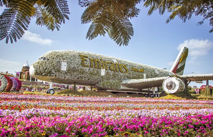 Dubai Miracle Garden Entry Ticket – A Floral Wonderland