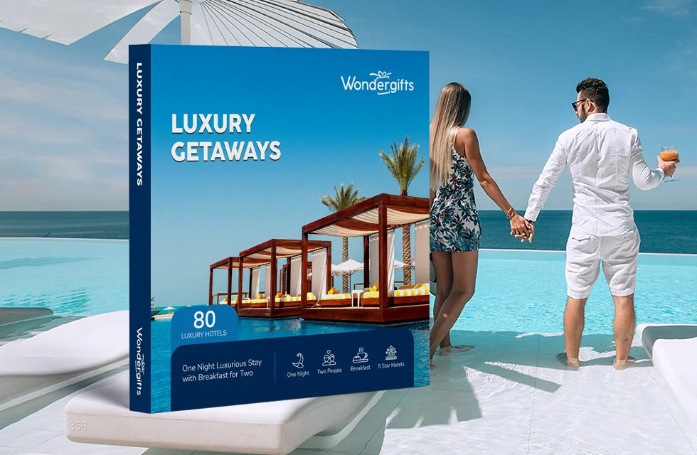 Luxury Getaways Gift Box: Choose Your Stay with Breakfast at 80+ High-Class Hotels