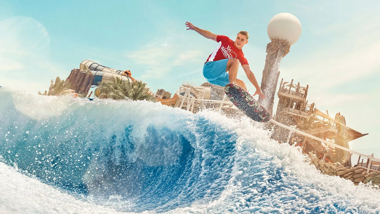 Two Tickets to Yas Waterworld Abu Dhabi – The Ultimate Water Park Adventure