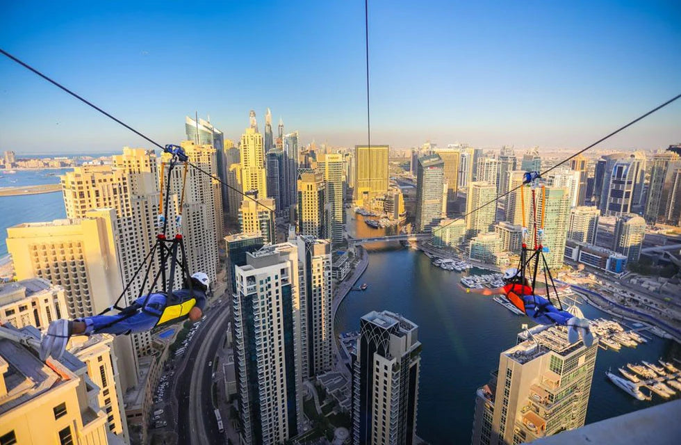 Dubai Marina Zipline Experience – The World’s Longest Urban Thrill