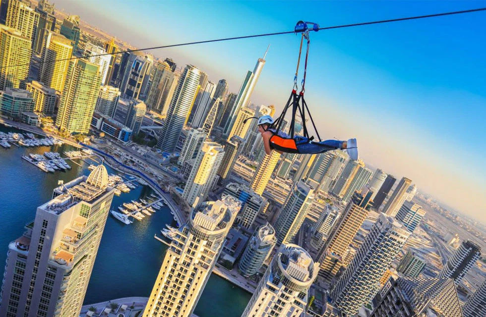 Dubai Marina Zipline Experience – The World’s Longest Urban Thrill