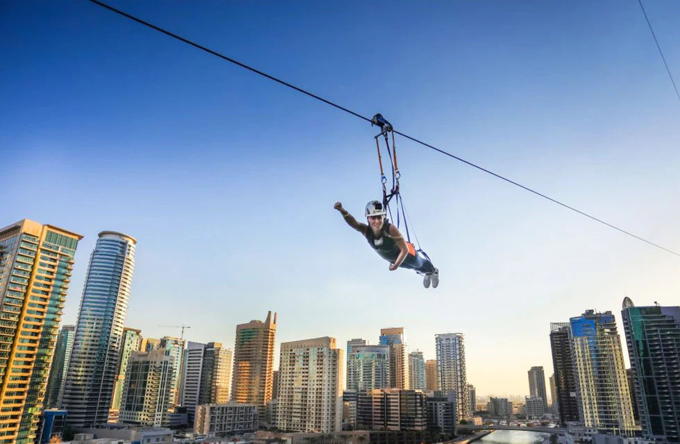 Dubai Marina Zipline Experience – The World’s Longest Urban Thrill