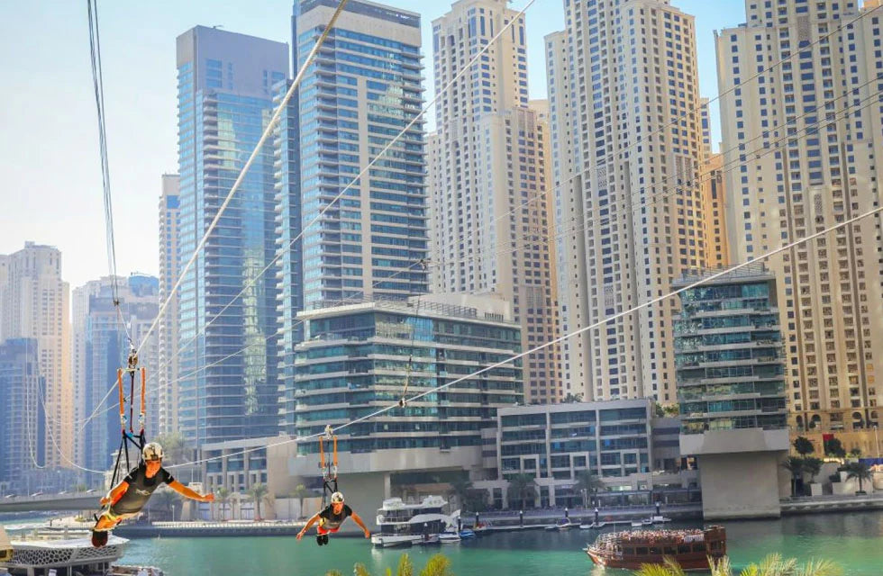 Dubai Marina Zipline Experience – The World’s Longest Urban Thrill